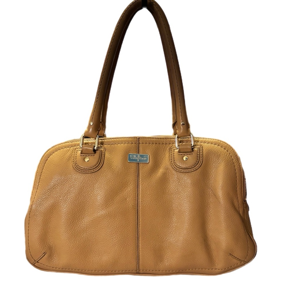 Cole Haan Tan Leather Shoulder Bag with Versatile Design